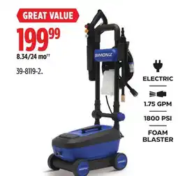 Canadian Tire SIMONIZ FOAM BLASTER offer