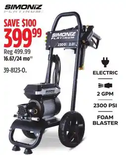 Canadian Tire SIMONIZ 2300 PSI FOAM BLASTER offer