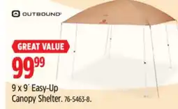 Canadian Tire 9 x 9´ Easy-Up Canopy Shelter offer
