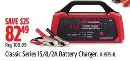 Canadian Tire Classic Series 15/8/2A Battery Charger offer