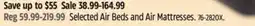 Canadian Tire Selected Air Beds and Air Mattresses offer