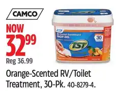 Canadian Tire Orange-Scented RV/Toilet Treatment, 30-Pk offer