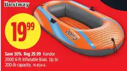 Canadian Tire Kondor 2000 6-ft Inflatable Boat offer