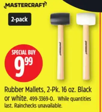 Canadian Tire Rubber Mallets offer