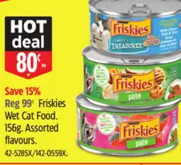 Canadian Tire Friskies Wet Cat Food offer