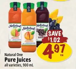 Farm Boy Natural One Pure Juices offer