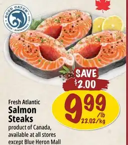 Farm Boy Fresh Atlantic Salmon Steaks offer