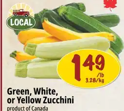 Farm Boy Green, White, or Yellow Zucchini offer