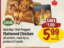 Farm Boy Farm Boy Chef-Prepped Flattened Chicken offer