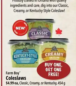 Farm Boy Farm Boy Coleslaws offer