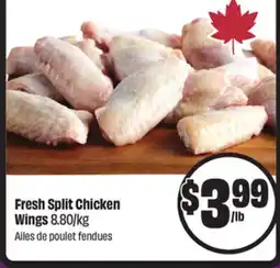 Chalo FreshCo Fresh Split Chicken Wings 8.80/KG offer