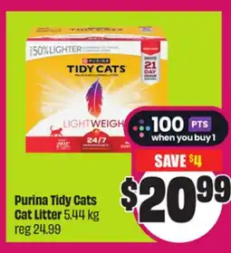 Chalo FreshCo Purina Tidy Cats Cat Litter 5.44 kg offer