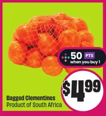 Chalo FreshCo Bagged Clementines Product of South Africa offer