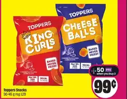 Chalo FreshCo Toppers Snacks 30-45 g offer