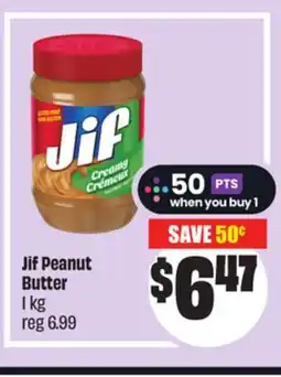 Chalo FreshCo Jif Peanut Butter 1 kg offer