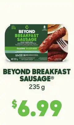 Chalo FreshCo BEYOND BREAKFAST SAUSAGE offer