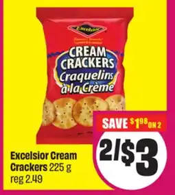 Chalo FreshCo Excelsior Cream Crackers 225 g offer