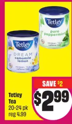 Chalo FreshCo Tetley Tea 20-24 pk offer