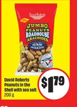 Chalo FreshCo David Roberts Peanuts in the Shell with sea salt 200 g offer