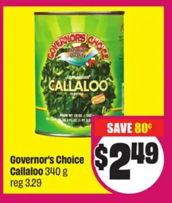 Chalo FreshCo Governor's Choice Callaloo 340 g offer