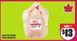 Chalo FreshCo Fresh Air Chilled Whole Chickens offer