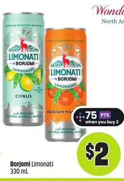FreshCo Borjomi Limonati 330 mL offer