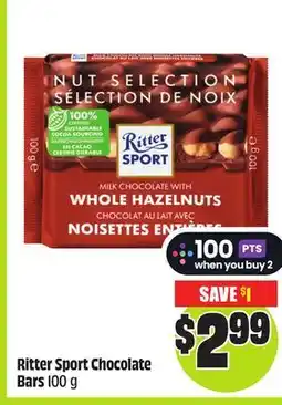 FreshCo Ritter Sport Chocolate Bars 100 g offer