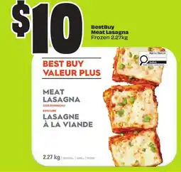 FreshCo BestBuy Meat Lasagna Frozen 2.27 Kg offer