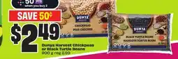 FreshCo Dunya Harvest Chickpeas or Black Turtle Beans 900 g offer