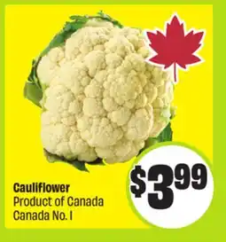 FreshCo Cauliflower Product of Canada Canada No. I offer