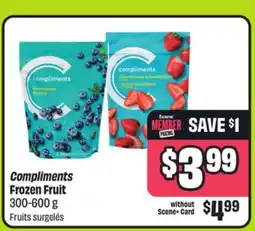 FreshCo Compliments Frozen Fruit 300-600 g offer