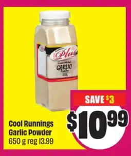 FreshCo Cool Runnings Garlic Powder 650 g offer