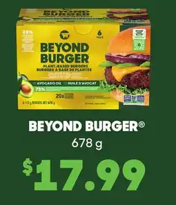 FreshCo Beyond Burger offer