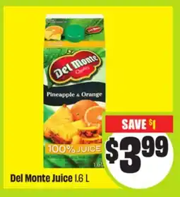 FreshCo Del Monte Juice 1.6 L offer