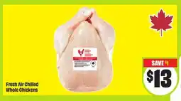 FreshCo Fresh Air Chilled Whole Chickens offer