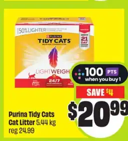 FreshCo Purina Tidy Cats Cat Litter 5.44 kg offer