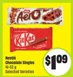FreshCo Nestle Chocolate Singles 41-52 g Selected Varieties offer