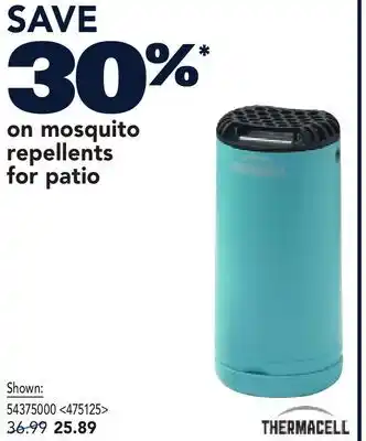 RONA THERMACELL mosquito repellents for patio offer