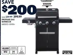 RONA MONUMENT GRILLS PROPANE GAS BARBEQUE offer