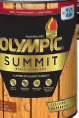 RONA OLYMPIC Summit and Maximum exterior stain offer