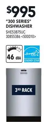 RONA BOSCH 300 SERIES DISHWASHER offer