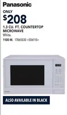 RONA 1.3 CU. FT. COUNTERTOP MICROWAVE offer