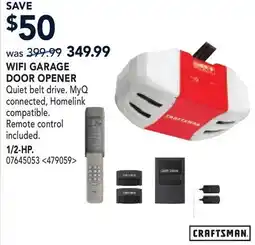 RONA WIFI GARAGE DOOR OPENER offer
