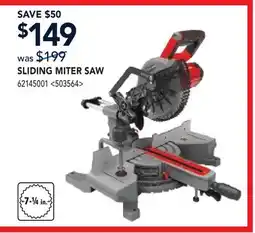 RONA SLIDING MITER SAW offer