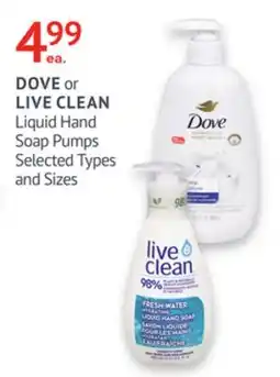 IDA Pharmacy DOVE or LIVE CLEAN offer