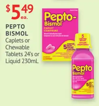 IDA Pharmacy PEPTO BISMOL offer