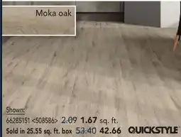 RONA QUICKSTYLE Laminate flooring offer