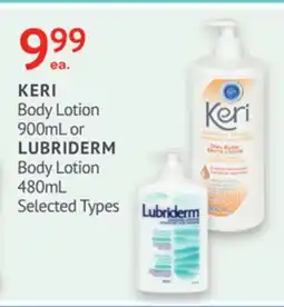 IDA Pharmacy KERI or LUBRIDERM offer