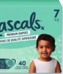 Walmart Rascal Premium Superpack Diapers offer
