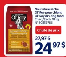 Walmart Ol'Roy dry dog food offer